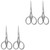 FRCOLOR Mens Beard s Mustache Scissors