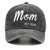 Waldeal Women's Est 2024 Mom Hat, Funny New Mother Gifts, Washed Cotton Embroidered Mama Baseball Cap Black