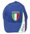 Trade Winds Italia Italy Country Royal Blue Embroidered Adjustable Cap Hat (RUF)