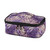 JUNZAN Purple Flowers Lunch Bag with Handle Lunch Cooler Bag Adult Lunchbox Thermal Lunch Boxes College