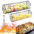 Grill Basket, Rolling Grilling Baskets for Outdoor Grill, BBQ Grill Basket, BBQ Net Tube for Grilling, Gifts for Men - 304 Stainless Steel Rolling Grill Baskets (2 PCS 7.8inch & 11.8inch)