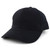 Armycrew 2XL Oversized Soft Brushed Cotton Baseball Cap - Black - 2XL
