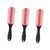 FOMIYES 3pcs Roll Hairdressing Comb detangler comb Curly Hair brush bamboo hair brush massage paddle Antistatic Comb flat paddle hair brush massage brush man curls Anti-static comb