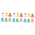 BESPORTBLE 18 pcs Plastic Badminton Ball shuttlecocks for Badminton Outdoor Badminton Shuttlecocks Nylon badmington shuttlecocks Badminton Cork Plastic Shuttlecock Birdies Badminton net Air