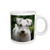3dRose White Schnauzer Mug, 11-Ounce