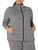 Amazon Essentials Women's Brushed Tech Stretch Full-Zip Jacket (Available in Plus Size), Dark Grey Space Dye, Small