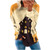 TUNUSKAT Distressed Tshirt Women 2023 Fashion Halloween Graphic Sweatshirts Crewneck Pullover Long Sleeve Loose Tunic Top