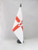 AZ FLAG Northern Ireland Table Flag 5'' x 8'' - Irish Desk Flag 21 x 14 cm - Black Plastic Stick and Base