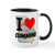 CafePress I Love Cumming Ceramic Mug 11 oz (325 ml) Ceramic Coffee Mug