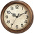 KECYET 12 Inch Silent Wall Clocks Battery Operated Retro Wall Clock Antique Clock Vintage Decorative for Kitchen Living Room School Bedroom(Gold)