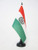 AZ FLAG Cispadane Republic 1796-1797 Table Flag 5'' x 8'' - Repubblica Cispadana Desk Flag 21 x 14 cm - Black Plastic Stick and Base