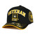 US Army Veteran Hat Army Military Official Licensed Adjustable Baseball Cap (Black - Star Brim)