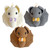 BAYAGIN Halloween Crochet Kit for Beginners,3PCS Bats Knitting Kits for Adults Kids,Amigurumi Crochet Animal Kit,DIY Craft Crochet Starter Kit Halloween Decorations with Step-by-Step Video Tutorials