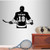 Wall Vinyl Decal Home Decor Art Sticker Hockey Player Sport Ice Rink Custom Personalized Name Boy Kids Room Removable Stylish Mural Unique Design 2805