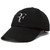 ROGER FEDERER Hat Embroidered Hats Soft Baseball Cap Men and Women Adjustable Tennis Caps Black