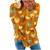 TUNUSKAT Halloween Sweaters For Women 2023 Fashion Halloween Graphic Sweatshirt Crewneck Pullover Long Sleeve Loose Tunic Top