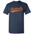 UGP Campus Apparel Detroit City Baseball Script - Hometown Pride Souvenir Basic Cotton T-Shirt - X-Large - Navy