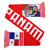 Panama Soccer High-Definition HD Knit Scarf