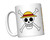 CJ Artisans Straw Hat Pirates Jolly Roger Flag (One Piece) Coffee Mug