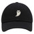 JPAK Ghost Cat Premium Dad Hat Embroidered Baseball Cap Cute Black