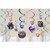 Amscan Disney Descendants 2 Value Pack Foil Swirl Decorations