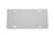 LICENSEPLATETAGS.COM White - Aluminum Blank License Plate - 12x6 .020 Gauge (0.5mm) Laser Cut - Made in USA