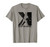 Pitching Backwards K Strikeout Baseball Softball Pitcher T-Shirt