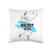 Badminton Player Gift Idea Badminton Shuttlecock Girl Badminton Player Shuttlecock Sports Smash Racket Throw Pillow, 16x16, Multicolor
