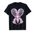 Nu Goth Aesthetic, Cute Pastel Goth Bat Ribcage T-Shirt