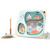 Wooden Magnetic Mirror Fishing Toy for Toddlers | Montessori Magnetic Wooden Fishing Game | Preschool Educational Toys Stack & Shape Matching Fine Motor Skills Toys Gifts for Toddler