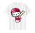 Hello Kitty Baseball Player Tee Shirt T-Shirt