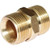 EDOU Pressure Washer Accessories,Brass Quick Coupler Fittings, Adapter Set,Quick Connect (M22-M22)