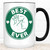 Sign Language Father Coffee Mug | ASL Best Dad Ever Ceramic Cup | Microwave Dishwasher Safe