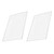 Happyyami 2Pcs BBQ net Outdoor Barbecue Grate BBQ mat Barbeque Grill BBQ Grill mat Barbecue BBQ Grilling BBQ Rib Racks BBQ Racks Broiling Roasting Racks Chicken Round Stainless Steel Rod