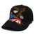 American Eagle Flag Cap Embroidery Eagle Patriotic Baseball Cap Trucker Hat Dad Cap USA Flag Cap Black