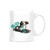 Gift for Longboarding Enthusiasts Man Rollersports Skateboarding 11oz 15oz White Coffee Mug