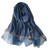 CYWYX Fashion silk scarf classic imitation silk shawl with gold rim beaded Sunscreen Shawls Long Scarves (6)