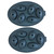 NOLITOY 2pcs Ice Cube Silicone Molds Chocolate Silicone Molds Ice Block Mold Silicone Ice Cube Molds Silicone Molds for Chocolate De Para Gelatinas Football 3d Puck