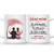 Gossby Personalized Dear Mom Mug (1Mom - 1Daughter) - Custom 11oz, 15oz Mother Daughter Coffee Mug with Names, Quotes - Personalized Gifts for Mother, Daughter on Mother's Day, Birthday, Christmas