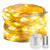 Koopower Battery Operated String Lights 16ft 50 LEDs Fairy Lights 8 Mode Waterproof Silver Copper Christmas Lights for Bedroom, Garden, Easter, Xmax Decoration White (Remote and Timer)