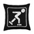 Rollerblades Sport Rollerblading Athlete Gift Skating Inliner Roller Skater Rollerblade Throw Pillow, 18x18, Multicolor