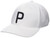 PUMA GOLF Men's P Cap, White Glow-Puma Black, OSFA