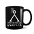 TeeWham Stargate No Place Like Home 11 oz Black Ceramic Mug