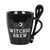 Witches Brew Ceramic Mug and Spoon Set