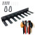 PRAMOON Baseball Bat Rack, Wall Mount, Hold 14 Baseball/Softball Bats, Solid Steel Heavy Duty Metal Bat Holder, Sports Equipment Organizer Hanger, with 2 Black Hanging Buckles