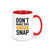 Don't Make This Ginger Snap/Funny Coffee Mug/Sublimated Design/Gift For Her/Redhead (ORANGE)