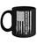 TeesNow Black Rifles Matter 2nd Amendment Ar15 Mug 11oz Black