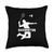 Badminton Player Gift Idea Badminton Shuttlecock Graphic Badminton Player Shuttlecock Sports Smash Throw Pillow, 18x18, Multicolor