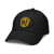 Harry Potter Platform 9 & 3/4 Simple Logo Adjustable Baseball Hat, Black, One Size