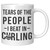 ODDITEES Funny Curling Mug Tears of People I Beat In Curling Coffee Cup 11oz White